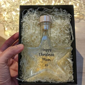 Personalised Christmas Gin Star, 4 of 10