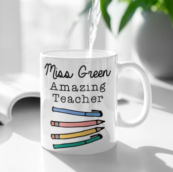 Personalised Teacher Mug, 3 of 3
