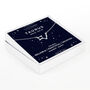 Taurus Silver Zodiac Constellation Necklace, thumbnail 1 of 3