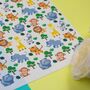 Cute Safari A4 Tiled Icing Sheet, thumbnail 4 of 5