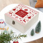 Personalised Festive Scandi Christmas Eve Box, thumbnail 1 of 9