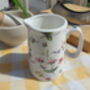 Cream Jug In Spring Blossom Design, thumbnail 3 of 10