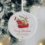 Personalised Christmas Tree Bauble For Teacher, thumbnail 1 of 4