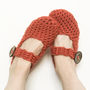 Amy Slippers Crochet Kit, thumbnail 2 of 5
