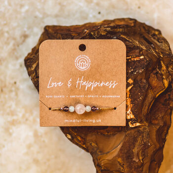 Crystal Beaded Intention Bracelets, 5 of 12