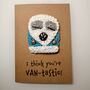 Camper Van Crochet Birthday Card Handmade, thumbnail 1 of 8