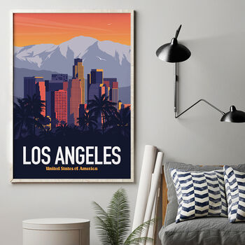 Los Angeles Art Print, 4 of 4