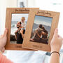 Personalised Our Adventures Photo Frame, thumbnail 2 of 5
