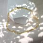 9ct Yellow Gold Figaro Chain Anklet, thumbnail 1 of 3