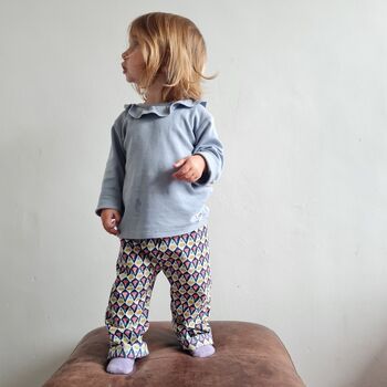Baby And Toddler Trousers With Art Deco Design, 2 of 4