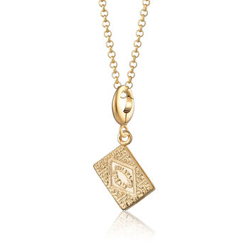 Custard Cream Necklace, Sterling Silver Or Gold Plated, 4 of 10