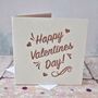 'Happy Valentines Day' Laser Cut Card, thumbnail 1 of 3