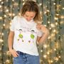 Christmas T Shirt Set With A Child's Drawing, thumbnail 5 of 6