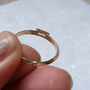 Eco Gold Baguette Ring, thumbnail 7 of 8