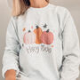 Hey Boo Adult Pumpkin Jumper, thumbnail 1 of 5