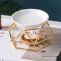 Geometric Wax Melt Burner, Essential Oil Burner, thumbnail 2 of 4
