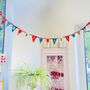 Merry Christmas Felt Bunting ~ Fair Trade, thumbnail 1 of 2