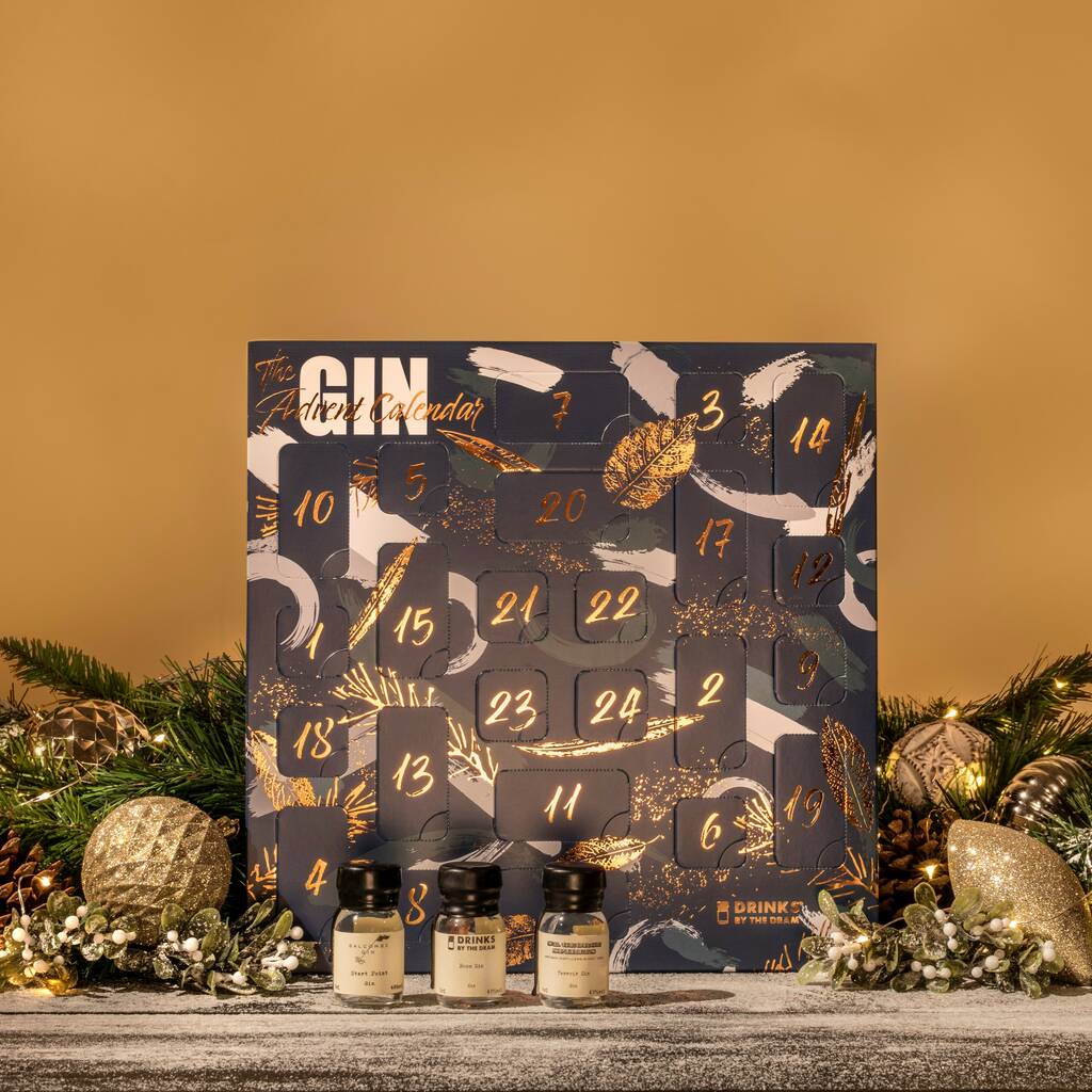 gin advent calendar 2019 by master of malt notonthehighstreet com