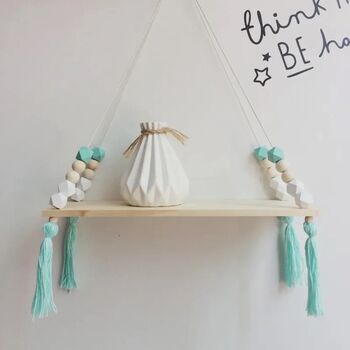 Children's Hanging Rope Tassel Shelves, 10 of 10