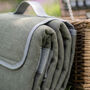 Four Person Grey Tweed Picnic Hamper, thumbnail 4 of 4