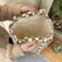 Polka Dot Corduroy Tote Bag, thumbnail 4 of 8
