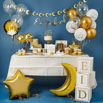 Gold Eid Party Food Platters Two Pack, 3 of 3