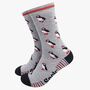 Puffin Bamboo Socks Men's Grey, thumbnail 1 of 4
