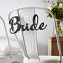 Personalised Wedding Chair Sign, thumbnail 8 of 11