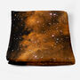 Space Fleece Blanket Soul Nebula, Gold Nebula, thumbnail 3 of 10