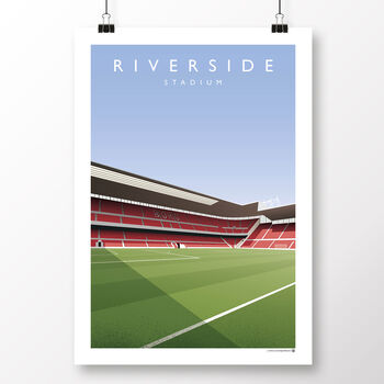 Middlesbrough Fc Riverside Stadium Poster, 2 of 7