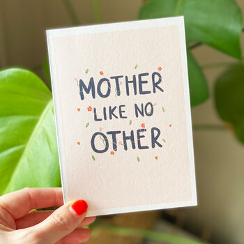 Mother Like No Other Mother's Day Card, 3 of 5