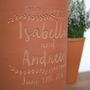 Personalised Terracotta Wine Cooler, thumbnail 2 of 2