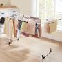 Winged Clothes Drying Rack With Sock Clip Arms, thumbnail 1 of 7