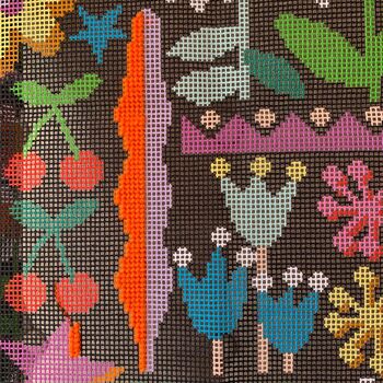 You Make Me Daisy Tapestry / Needlepoint Kit, 6 of 6
