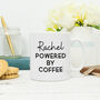 Personalised Powered By Coffee Mug, thumbnail 1 of 4