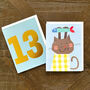 Mini Cat And Fish Card, thumbnail 4 of 5