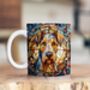 Airedale Terrier Suncatcher Artwork Ceramic Mug, thumbnail 1 of 5