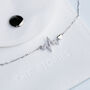 Sterling Silver Heart Beat Pendant Necklace, thumbnail 1 of 5