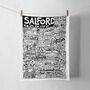 Salford Landmarks Tea Towel, thumbnail 1 of 2