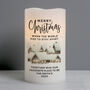 Personalised Christmas Town LED Candle, thumbnail 3 of 3