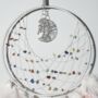 Moon Charm Dream Catcher Decor With Natural Stone, thumbnail 2 of 6