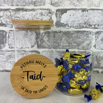 Personalised Welsh Treat Jar, 6 of 6