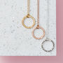 Personalised Circle Necklace, thumbnail 8 of 12