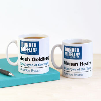 Personalised The Office Dunder Mifflin Employee Of The Year Mug, 10 of 10