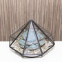Large Diamond Glass Succulent Terrarium, thumbnail 7 of 8