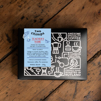 Personalised Teacher Coffee Box, 4 of 4