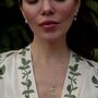 Sterling Silver Key Charm Necklace, thumbnail 3 of 6