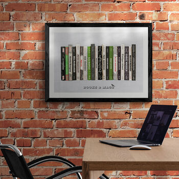 Books And Mags Newcastle United Poster Print, 4 of 4