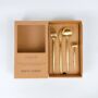 London Gold Stainless Steel Cutlery Sets X16/24 Pieces, thumbnail 6 of 7