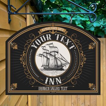 Ship Inn Traditional Bar Sign, 10 of 12